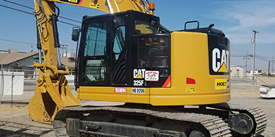 Excavators for rent from Houchin Bros.