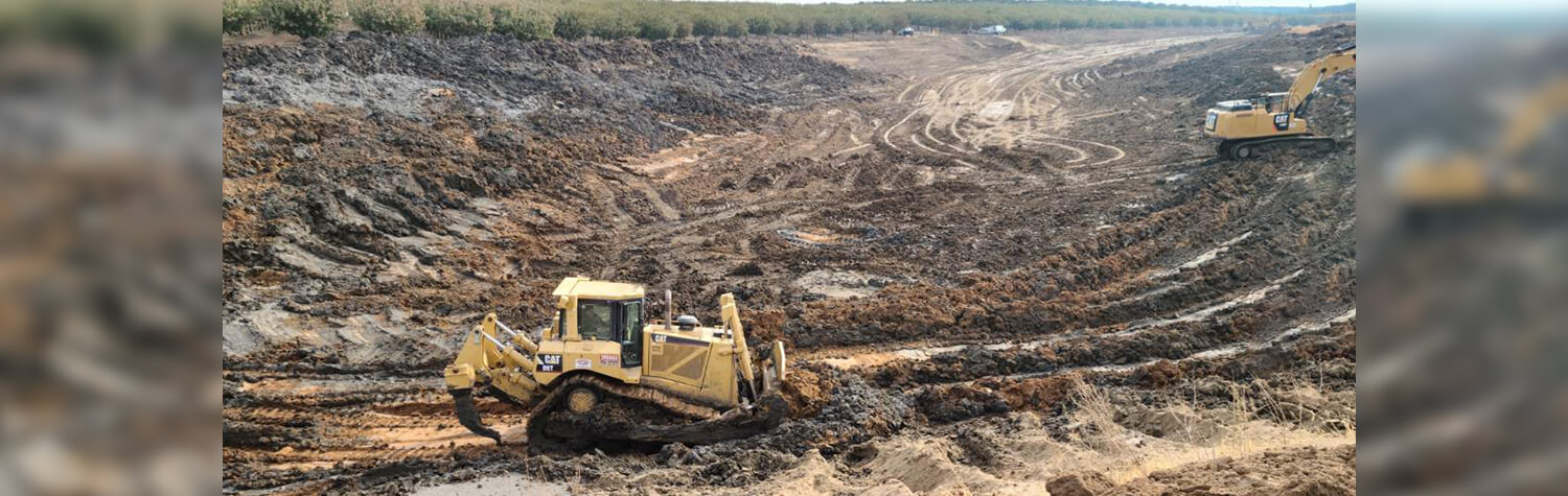 Houchin Bros. heavy earth moving equipment