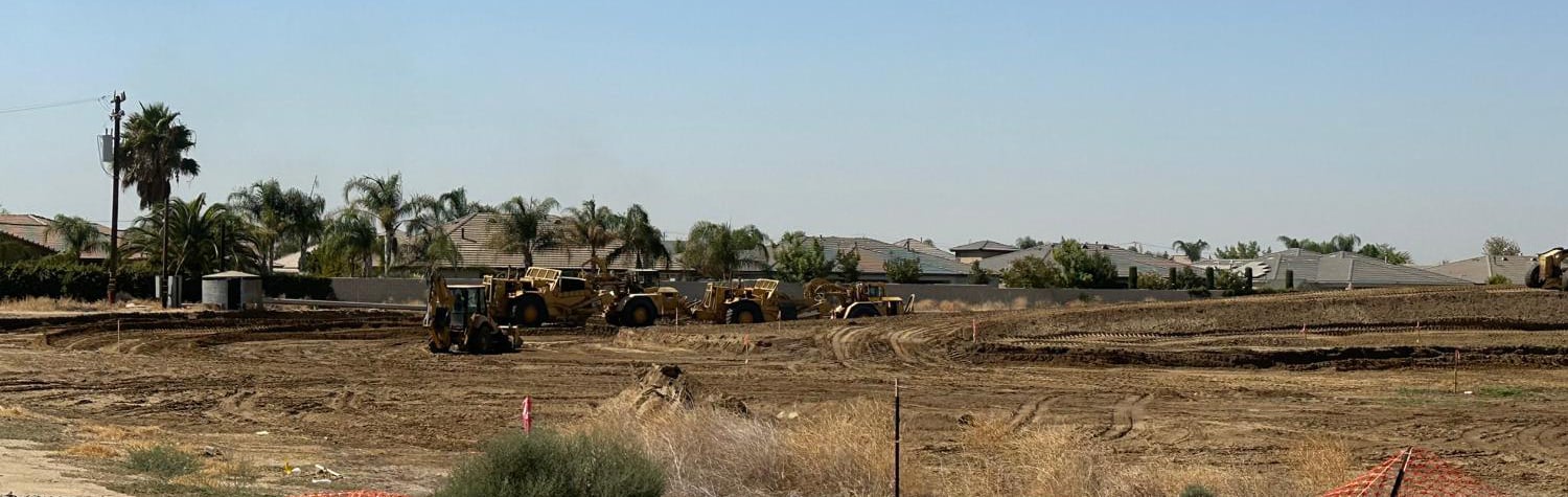 Houchin Bros. heavy earth moving equipment