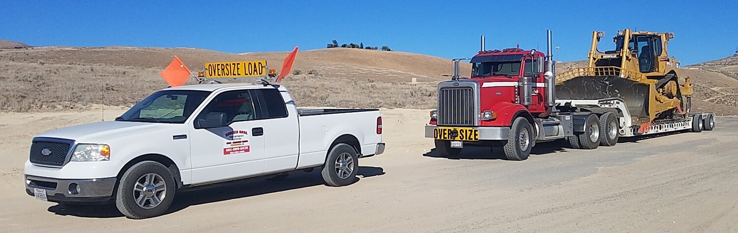 Houchin Bros. equipment hauling