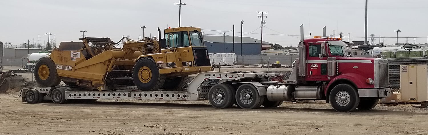 Houchin Bros. heavy equipment hauling