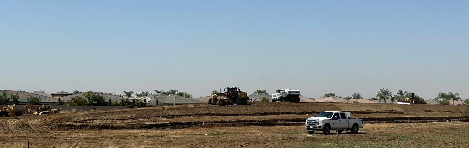 Houchin Bros. heavy earth moving equipment