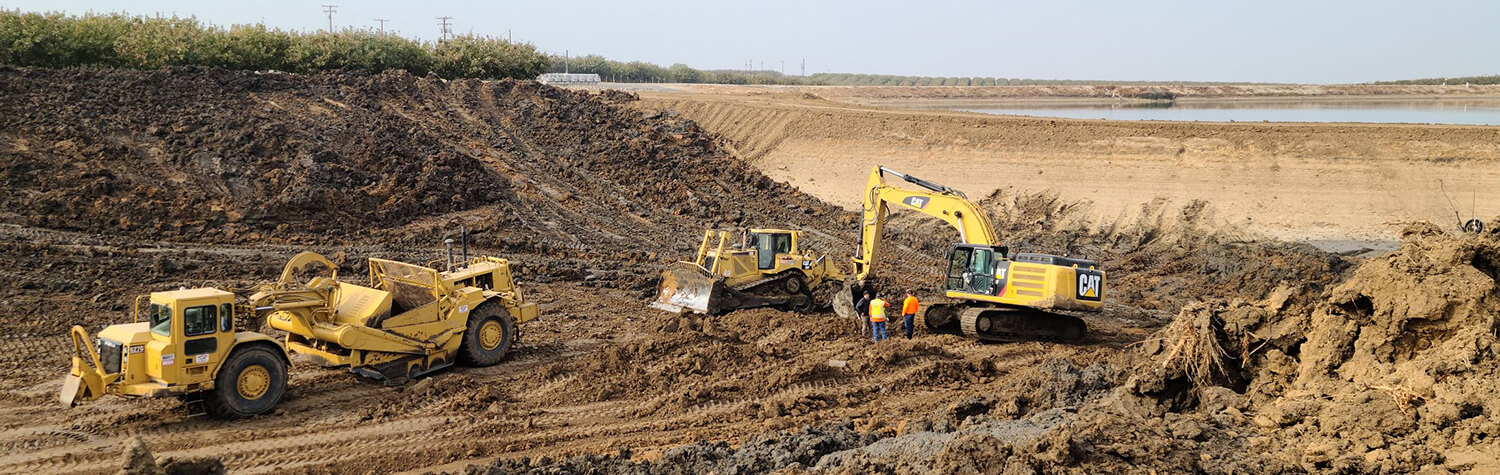 Houchin Bros. earth moving equipment